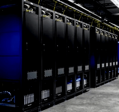 Datacenter da empresa Brusquense