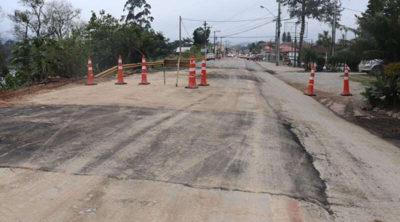 Rua Nereu Ramos recuperada nessa terça-feira