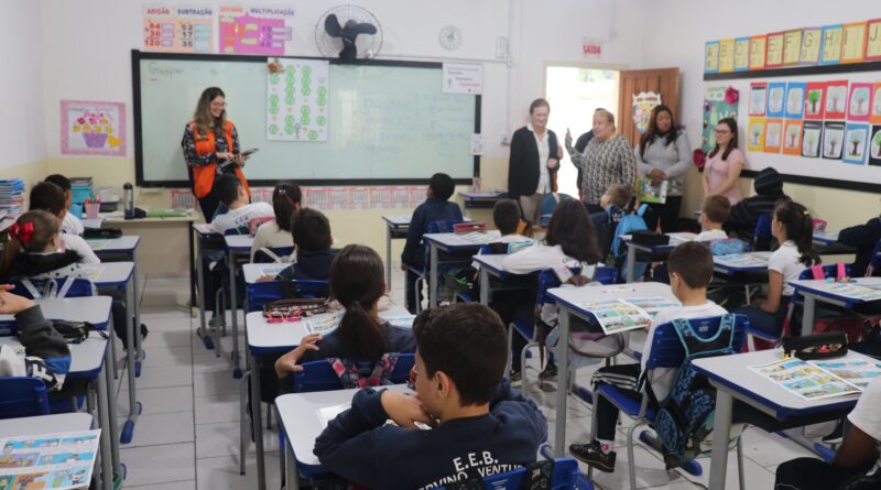 Observador Mirim na Escola Ervino Venturi