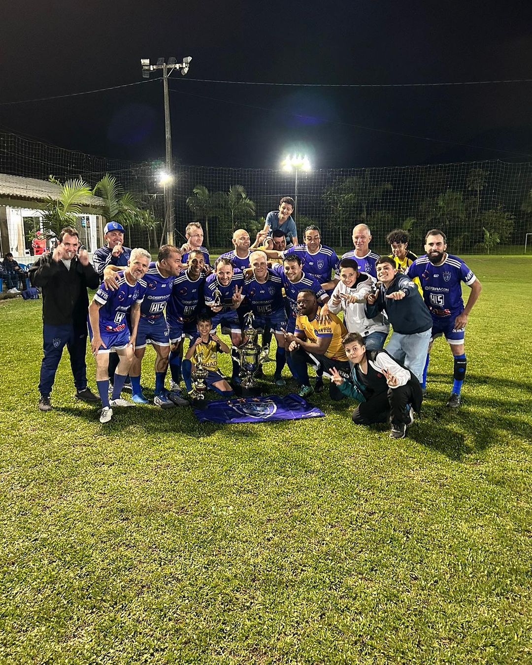 Cadastro das equipes para a disputa da categoria Veteranos do