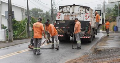 Operação ‘Tapa Buracos’ contempla nove bairros em Gaspar